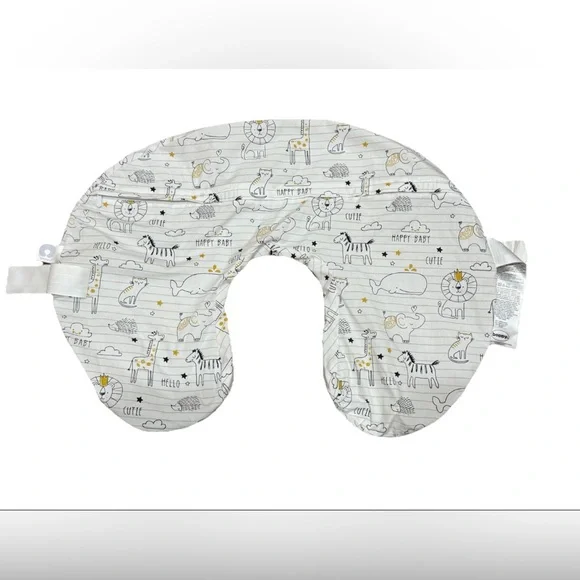 Boppy Covers for Nursing Pillows Set of Two Floral and Animal Print - Picture 2 of 8